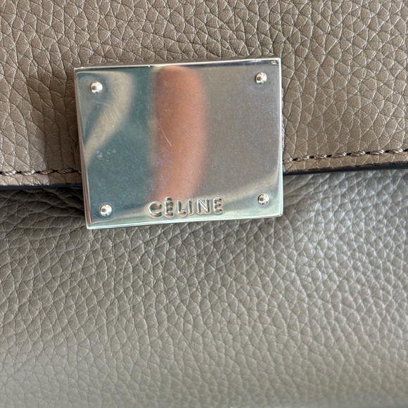 Celine Leather Taupe Large Hand Bag - Picture 6 of 10